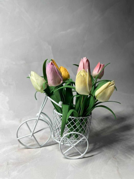 Декоративный букет в подарок учителю