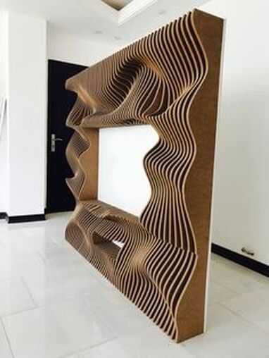 Pereti decorativi. Pereti lemn . Pereti parametrici