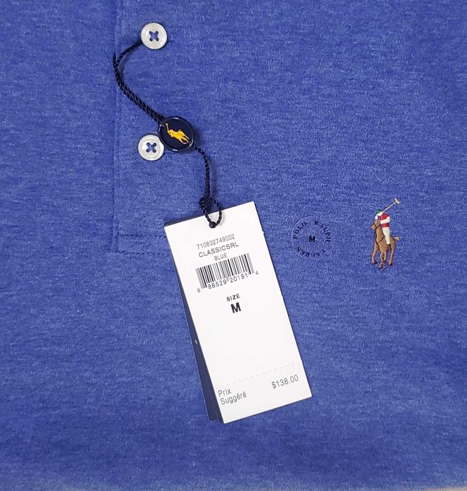 Нова оригинална фланелка Polo Ralph Lauren custom slim fit - XL, L, M