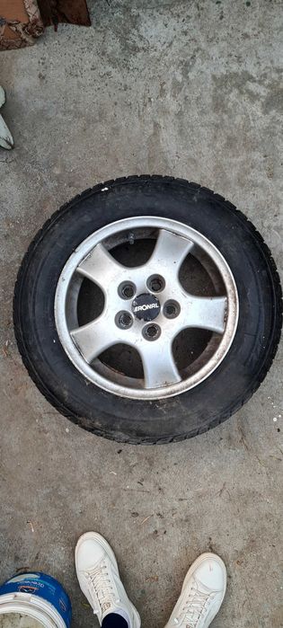 Jante Ronal 195/65 R16 7J 15H2 ET 45 DOT 2812 Bridgstone Blizzak Iarna