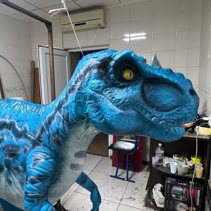 Ростовые куклы Динозавр реалистичный