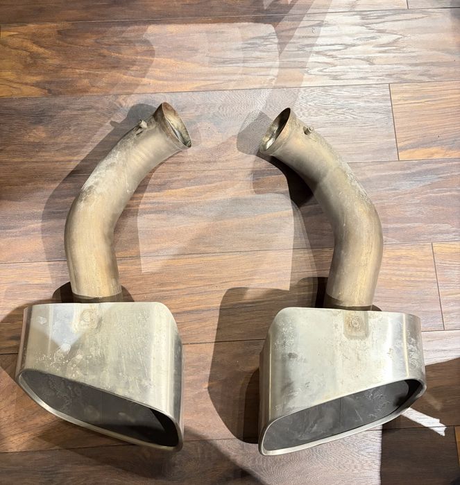 Porsche Cayenne 2015-2018 фейслифт OEM накрайници за ауспух