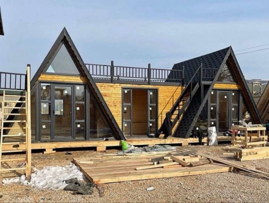 Cabane tip A moderne ,executate la comanda foisoare