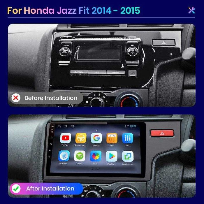 Honda Jazz 2014-2015 Мултимедия Навигация Android