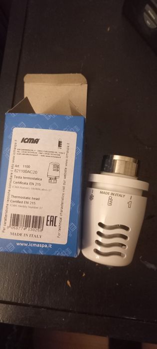 Set Robineti tur 3/8 cu cap termostatic