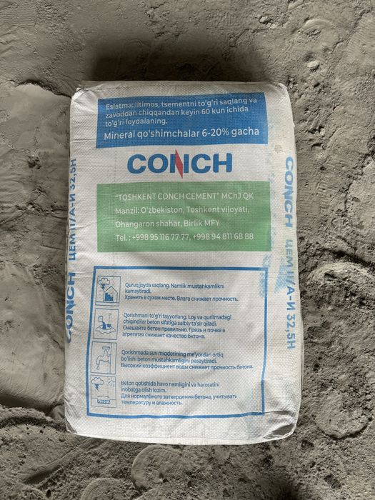 Sement conch Olmaliq