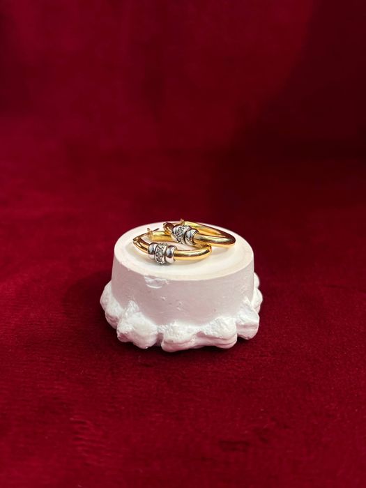 Золотые серьги/BariBarShop/0•0•24