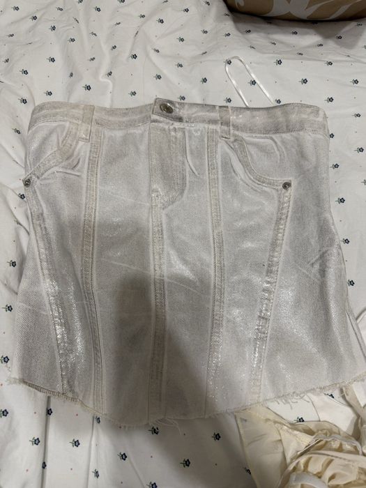 Metallic Зара топ