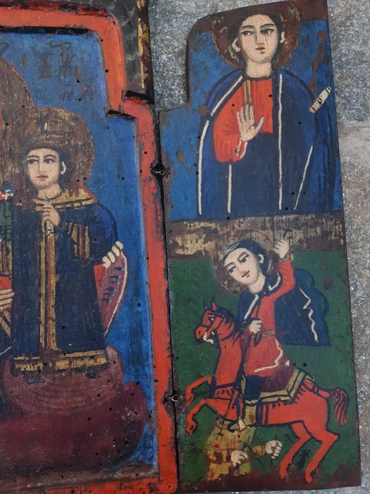 Страра Домашна Икона Триптих