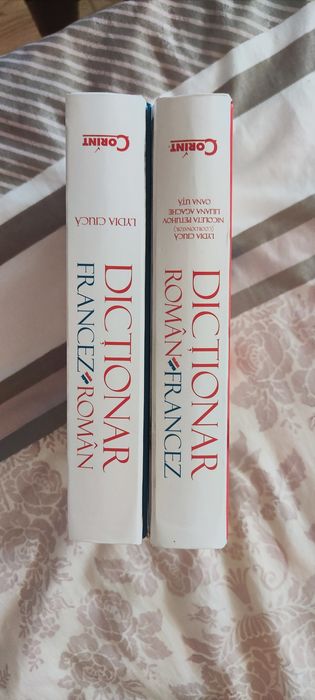 2 Dictionare francez-roman, roman-francez