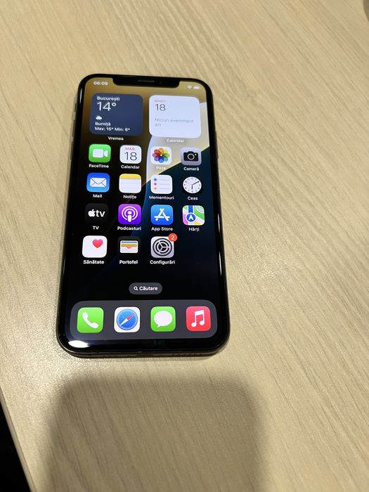 Iphone XS 64gb stare impecabila baterie 100% ,cablu date+incarcator