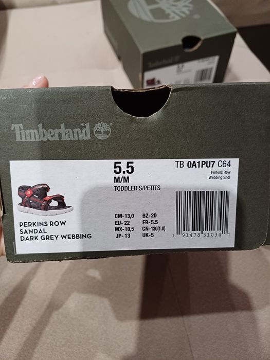 Сандали Timberland 22 номер близнаци