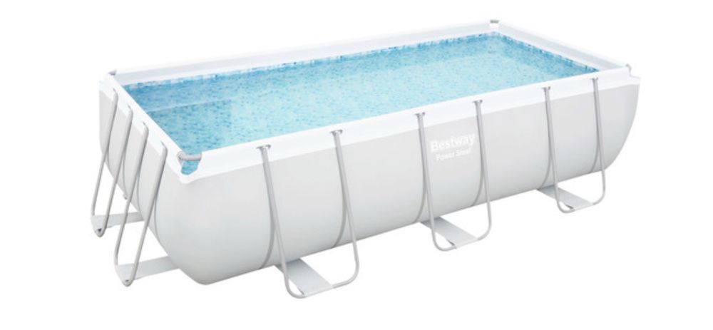 Piscină 404x201cm (Set complet-pompa mare,scara,prelata,kit curatare)