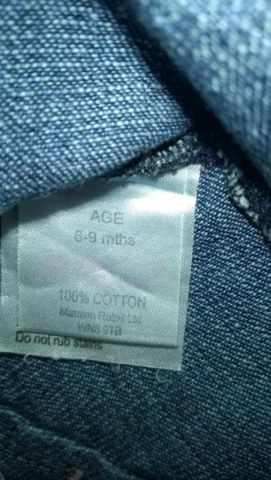 Детска дънкова рокля