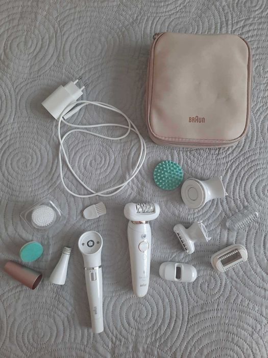 Епилатор Braun Silk-épil 9 Flex 9300 Пълен комплект за лице и тяло