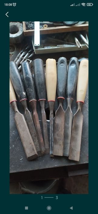 Советские стамески и резцы