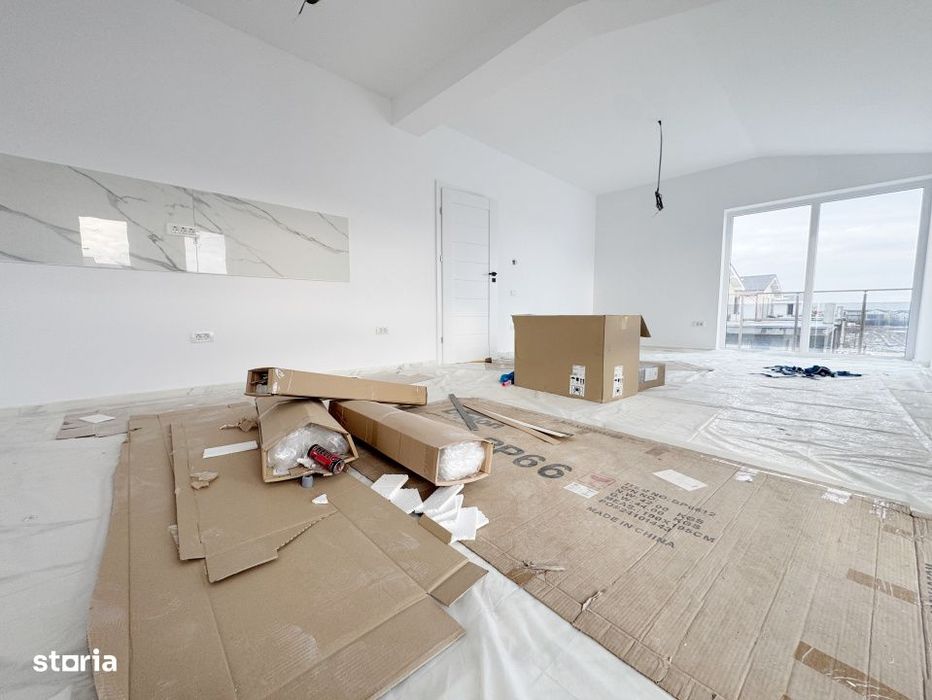 Penthouse 3 camere decomandat, 70mp utili, 30mp terasa, Giroc-Braytim