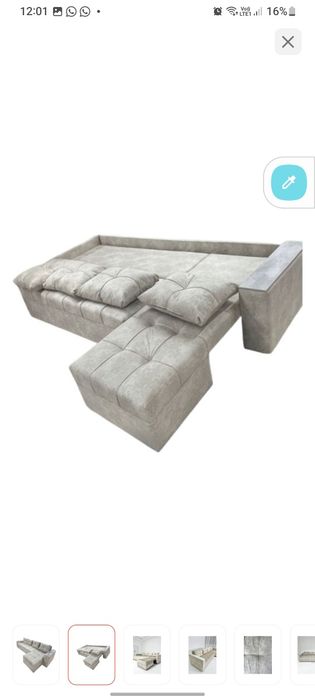 диван почти новый