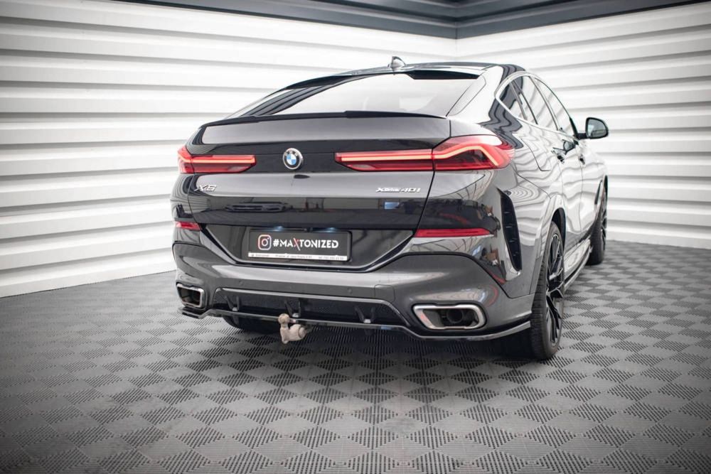 Prelungire Bara Spate compatibila cu BMW X6 G06 M Pack V.3 Maxton Design