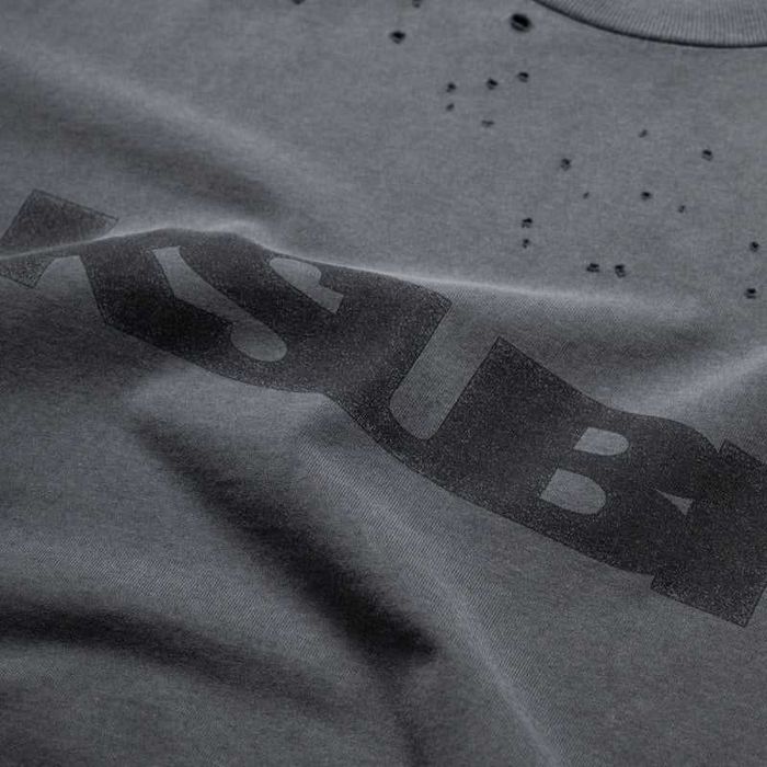 Ksubi, Tricou Blasted Ekcess SS, Negru/Gri, M