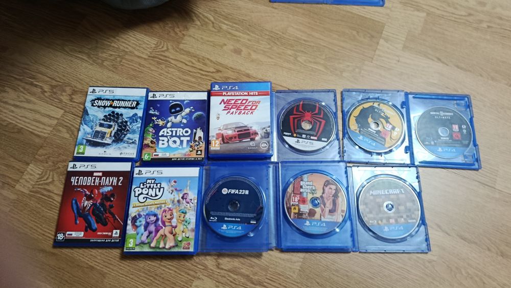 Playstation 5 (Disk Edition) + диски