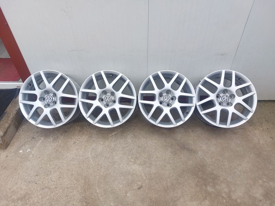 Set jante din aluminiu originale r16 / Vw Audi Skoda Seat / 5x100