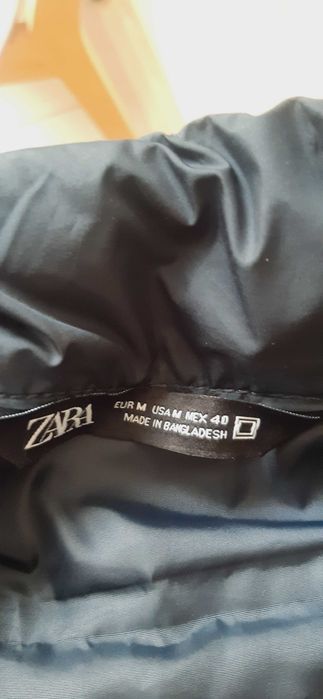 Ново мъжко тъмно синъо яке Zara