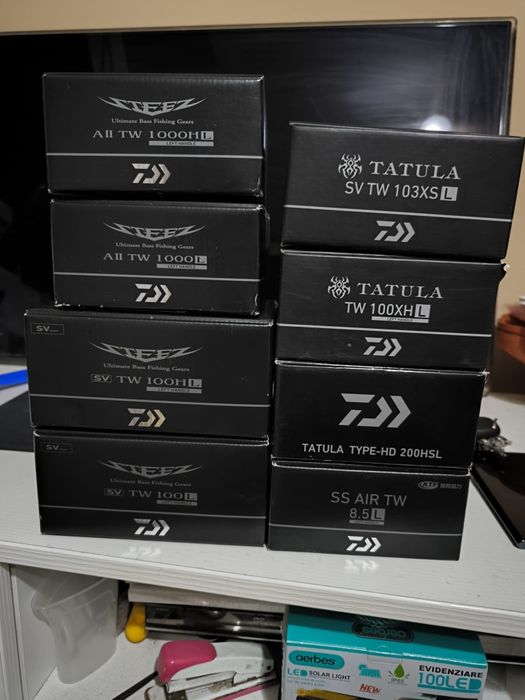 Baitcasting shimano, daiwa, 13 fishing, abu garcia