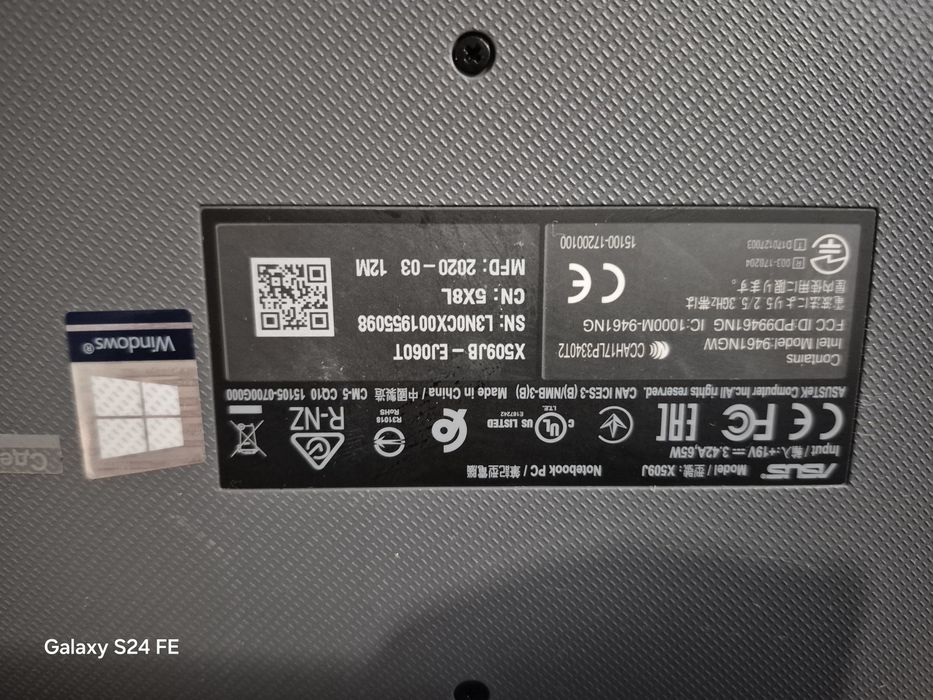 Ноутбук Asus X509J , i3