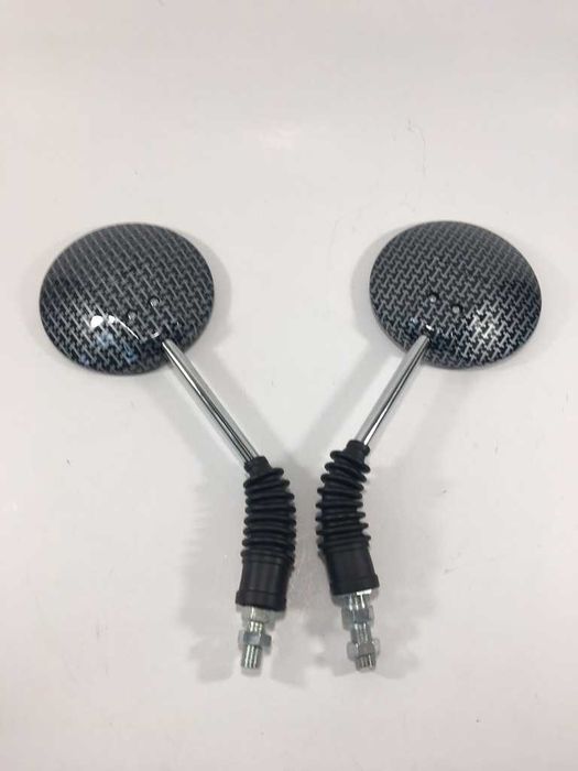 Мото огледала за мотор скутер 10мм в комплекта преходници 8мм