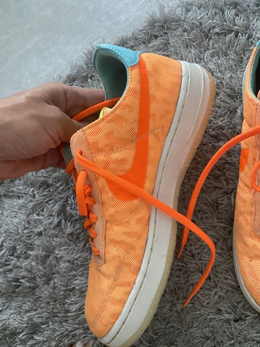 Adidasi Nike Air Force 1 portocalii