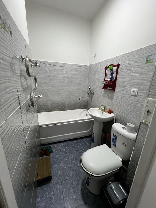 2 хонали кисман жихозланган 2 микрорайонда (новостройка)