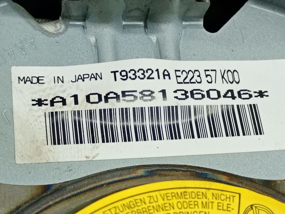 Airbag sofer T93321a Mazda CX-7 1 (2006 - 2009) 2.2 L3-VDT 2.2 L3-VDT L3-VDT