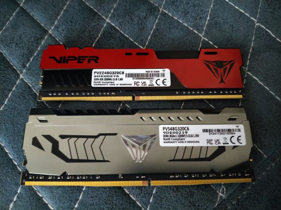 16GB DDR4 3200/3600MHz ОЗУ оперативная память