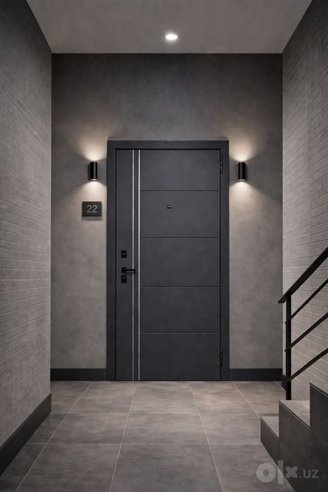Мдф двери Металлические двери Железные Входные Mdf Temir eshik