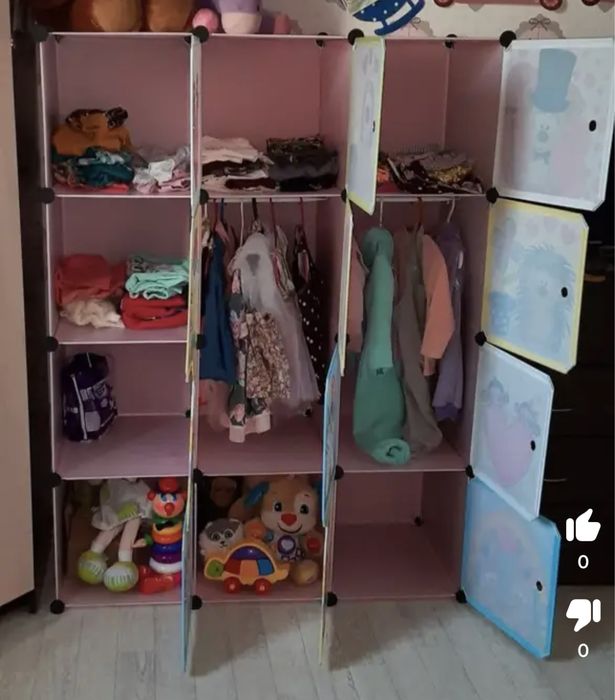 Детский модульный шкаф