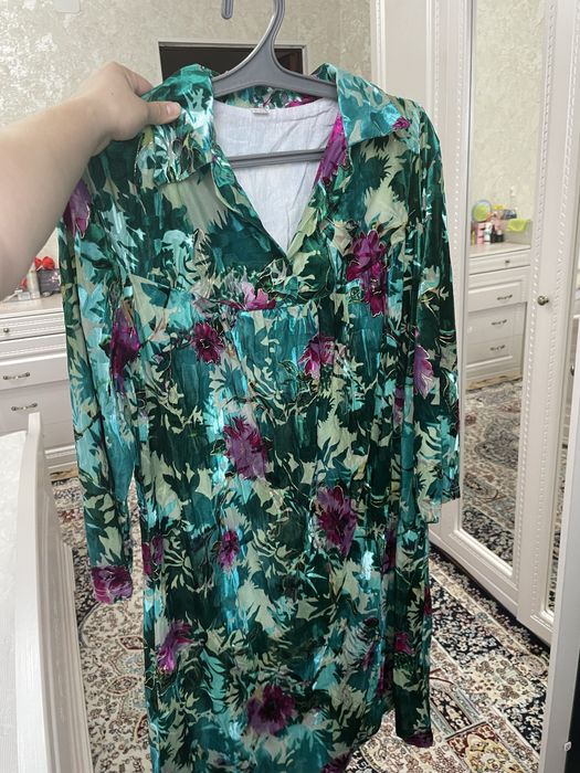 Платье королевский бархат