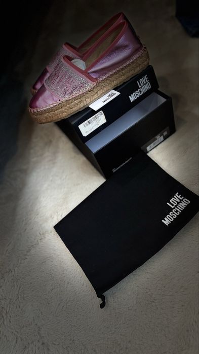 Love Moschino # Еспадрили#мокасини#обувки