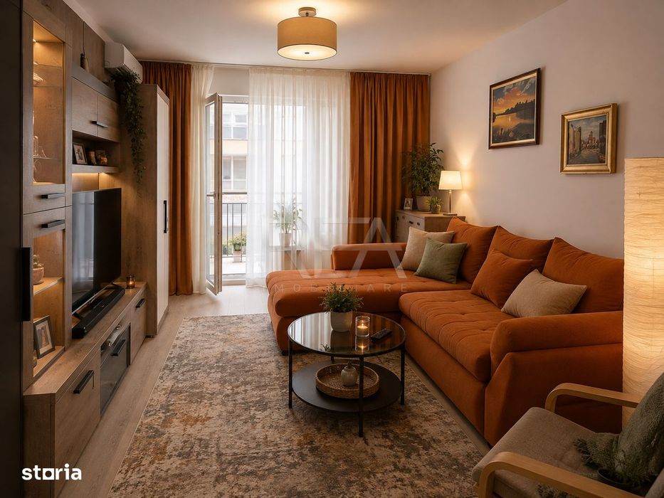 2 camere Theodor Pallady, centrala, parcare, et. 1, an 2022, 74 mp — fotografia 1