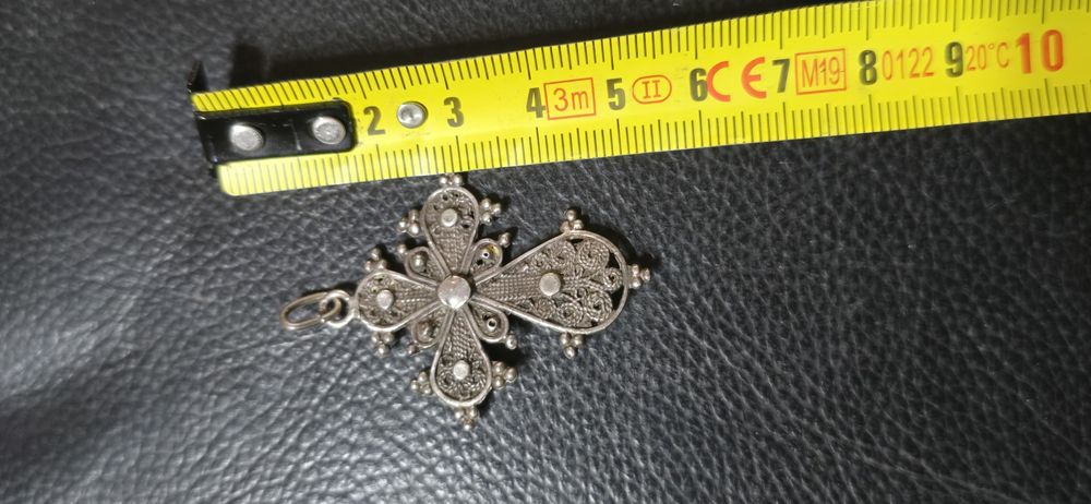 Cruce argint filigran