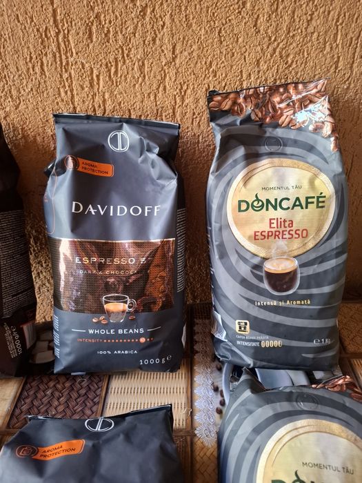 Cafea 1kg boabe 100 lei bucata