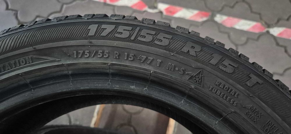 anvelope  165/60/15,175/55/15 m&s iarna