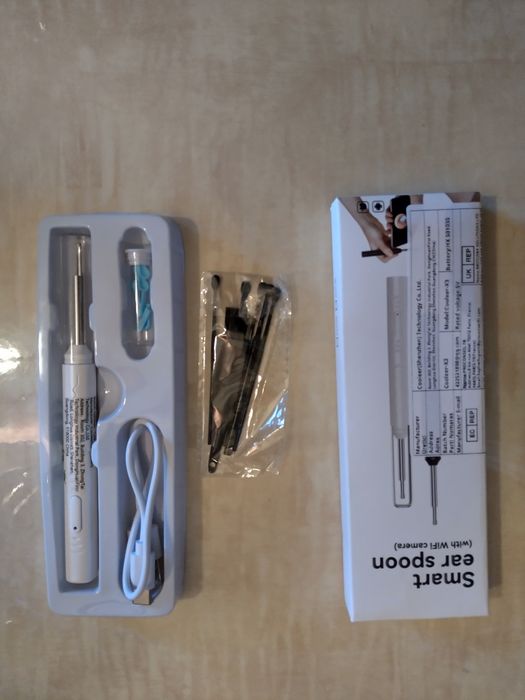 Професионален смарт уред с wi fi камера за почистване на уши