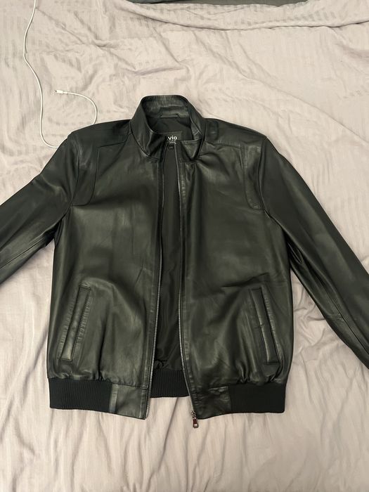 Кожанная куртка Livio