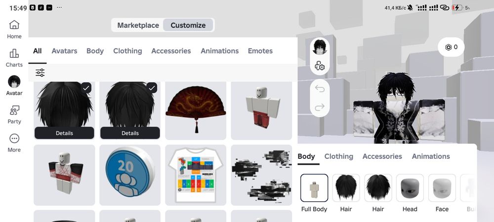 ПРОДАМ аккаунт в роблоксе