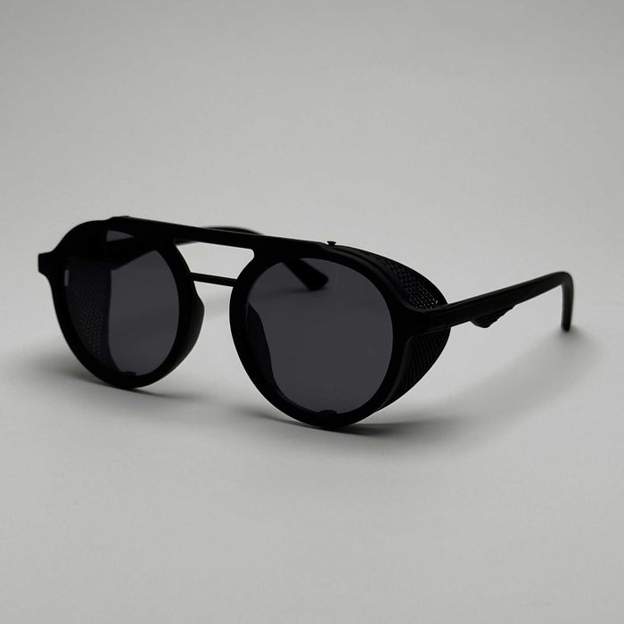Слънчеви Очила с Мрежа острани Aviator Black Унисекс UV400 CE