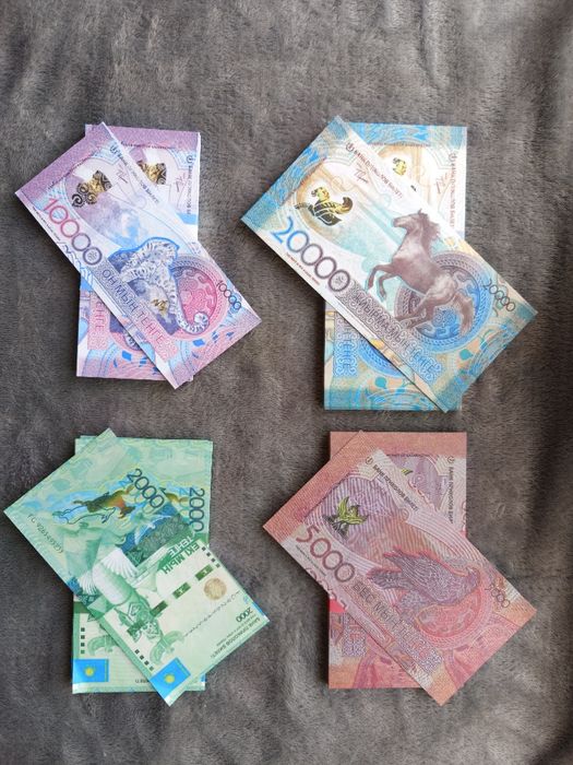 Сувенирные деньги тенге доллары для праздника подарка