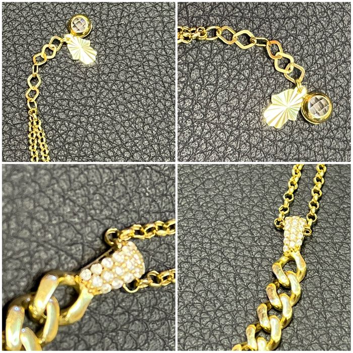 Златен синджир гривна grivna ланец lanec zlaten 14 K 585 gold