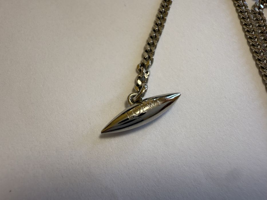 LOEWE Anagram Pendant Necklace