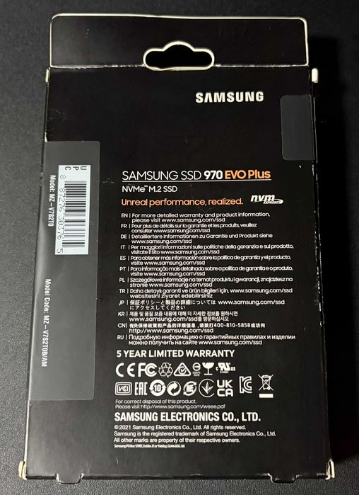 Samsung 970 Evo Plus 2TB